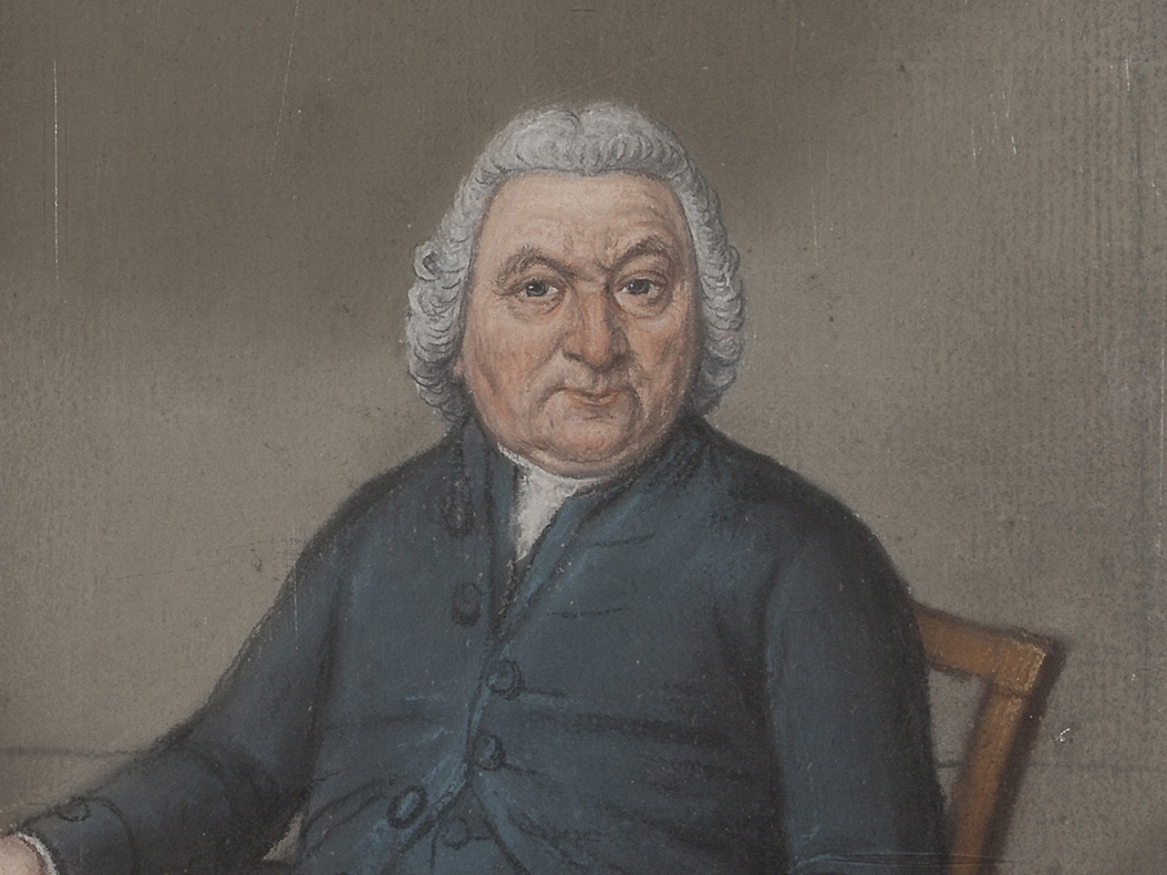Pastel Portrait of Philippus Bisschop
