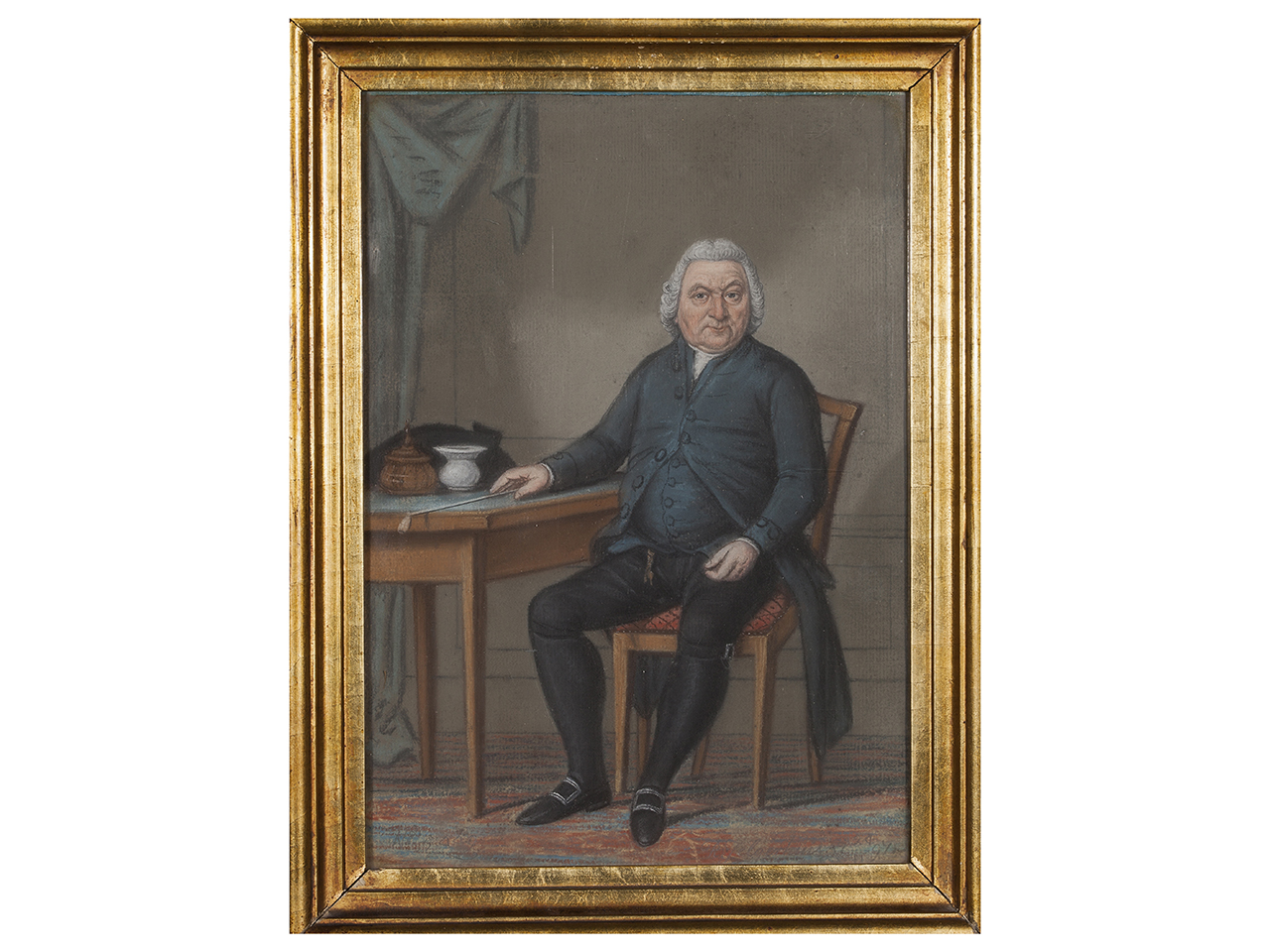 Pastel Portrait of Philippus Bisschop