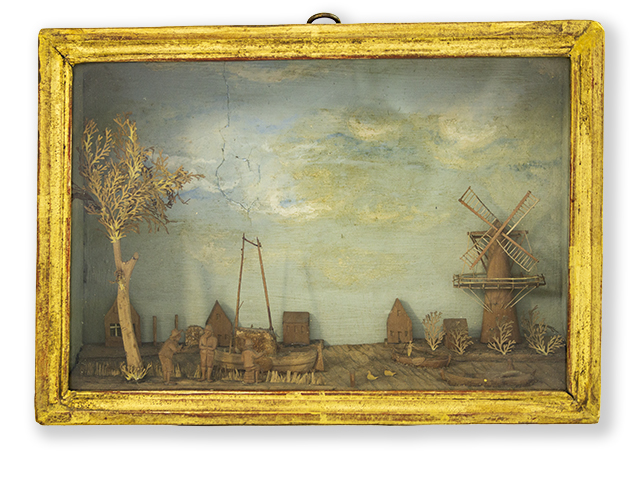 Dutch-diorama-Bavelaar-Riverlandscape-with-boat-windmill-figures