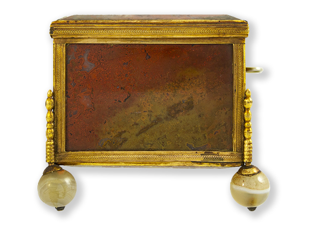 Grand-Tour-agate-gilt-mounted-casket-Italy-1880